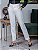Calça Martingale Santa Fé Justa Off White - Via Sampa - Imagem 10