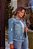 Jaqueta Jeans Feminina Manga Princesa Bradley - Divero Jeans - Imagem 9