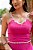 Vestido Midi Rosa Cora Reto com Fenda Lateral - Via Sampa - Imagem 5