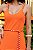 Vestido Midi Laranjado Janaina - Via Sampa - Imagem 6