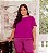 Conjunto Feminino Macau Blusa e Calça Plus Size - Via Sampa Curvy - Imagem 4