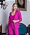 Blazer Feminino Fúcsia Madri com Botões- Via Sampa - Imagem 1