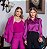 Blazer Feminino Fúcsia Madri com Botões- Via Sampa - Imagem 8
