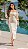 Vestido Natural Rechiliew Lanikai Transpassado - Via Sampa - Imagem 1
