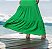Vestido Longo Verde Bufante com Decote Torcido - Via Sampa - Imagem 4