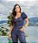 Conjunto Jeans Feminino Cropped e Calça Mental Nass - Via Sampa - Imagem 2