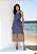 Vestido Midi Jeans Denim Ponta do Mangue - Via Sampa - Imagem 1