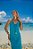 Vestido Longo Azul Cancun - Via Sampa - Imagem 5