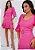 Vestido Curto Rosa com Cinto Costas Aberta - Via Sampa - Imagem 4
