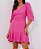 Vestido Curto Rosa com Cinto Costas Aberta - Via Sampa - Imagem 5