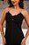 Vestido de Linho Midi Preto com Detalhes - Via Sampa - Imagem 4