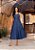 Vestido Midi Jeans com Zíper na Frente - Via Sampa - Imagem 1