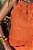 Conjunto Feminino Laranja Cropped Bordado e Short - Via Sampa - Imagem 7