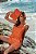 Conjunto Feminino Laranja Cropped Bordado e Short - Via Sampa - Imagem 10
