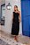 Vestido Preto Midi Feminino um Ombro Só  - Via Sampa - Imagem 1