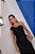 Vestido Preto Midi Feminino um Ombro Só  - Via Sampa - Imagem 3