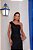 Vestido Preto Midi Feminino um Ombro Só  - Via Sampa - Imagem 7