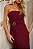 Vestido Midi Vinho Feminino com Fivela - Via Sampa - Imagem 3