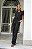 Conjunto Feminino Preto e Branco Jaquetinha e Calça - Via Sampa - Imagem 2