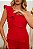 Conjunto Feminino Vermelho Top Ombro so com Lapela e Calça - Via Sampa - Imagem 6