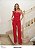 Conjunto Feminino Vermelho Top Ombro so com Lapela e Calça - Via Sampa - Imagem 8