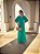 Vestido Longo Verde Duas Mangas - Via Sampa - Imagem 2