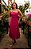 Vestido Midi Rosa Viscolinho Tomara que Caia - Via Sampa - Imagem 1