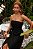 Vestido Midi Preto Drapeado Um Ombro só - Via Sampa - Imagem 6