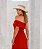 Vestido Midi Vermelho com Alça em Metal - Via Sampa - Imagem 6