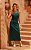Vestido Midi Verde Tomara que Caia com Dobradura e Lastex - Via Sampa - Imagem 1
