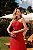 Vestido Vermelho Cereja Drapeado - Via Sampa - Imagem 6