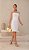 Vestido Curto Branco de Paetê Costas Nua - Via Sampa - Imagem 1