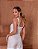 Conjunto Feminino Branco Calça e Cropped Paetê Estruturado - Via Sampa - Imagem 7