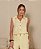 Conjunto Feminino Jaquetinha e Calça Amarela Manteiga - Via Sampa - Imagem 4