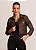 Jaqueta Donna Cropped Feminina Marrom - Divero Jeans - Imagem 1