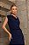 Vestido Midi Feminino Degage Azul Marinho - Via Sampa - Imagem 4