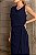Vestido Midi Feminino Degage Azul Marinho - Via Sampa - Imagem 5