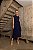 Vestido Midi Feminino Degage Azul Marinho - Via Sampa - Imagem 2