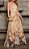 Vestido Longo Feminino Assimentrico Alça Evase - Via Sampa - Imagem 4