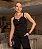 Conjunto Feminino Preto Top e Calça Alfaiataria - Via Sampa - Imagem 4