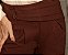 Calça Feminina Leitao com Pregas e Cinto Alfaiataria - Via Sampa - Imagem 7