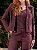 Conjunto Feminino Blazer Curto e Calça Alfaiataria - Via Sampa - Imagem 5