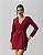 Vestido Feminino Curto de Alfaitaria Bolsos Frente - Meia Loka - Imagem 2