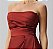 Vestido Feminino Midi Cetim Decote com Pregas - Meia Loka - Imagem 4