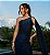 Vestido Longo Azul Metal - Via Sampa - Imagem 4