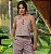 Conjunto Feminino de Algodão Blusa Evase e Calça - Via Sampa - Imagem 5