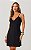 Vestido Feminino Preto Regata Transparência - Meia Loka - Imagem 2