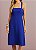 Vestido Longete Azul Feminino - Meia Loka - Imagem 2