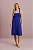 Vestido Longete Azul Feminino - Meia Loka - Imagem 1