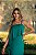Vestido Longo Verde com Sobreposição - Via Sampa - Imagem 6